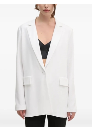 Joseph Ribkoff single-breasted pocket jacket - White