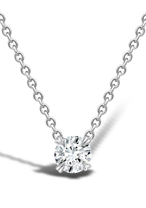 Pragnell 18kt white gold Windsor diamond pendant - Silver