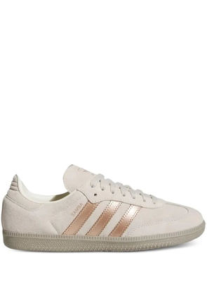 adidas Samba OG metallic stripe sneakers - Neutrals