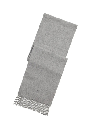 Polo Ralph Lauren fringed cashmere scarf - Grey