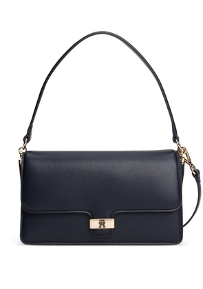 Tommy Hilfiger logo-plaque shoulder bag - Blue
