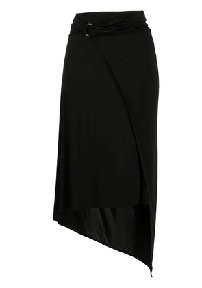 Rabanne belted-waist skirt - Black