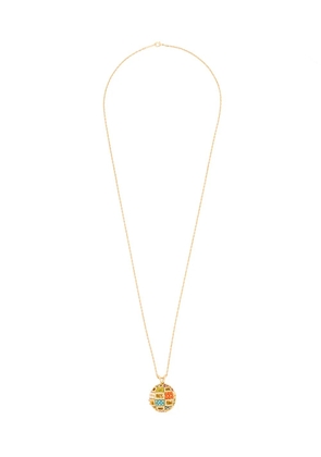 Susan Caplan Vintage 1980s Vintage D'Orlan Ball Pendant - Gold