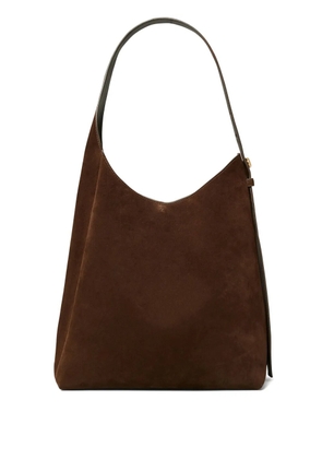 Tory Burch Romy suede tote bag - Brown