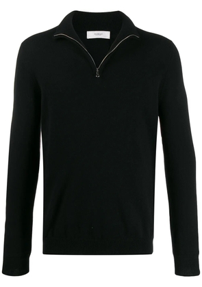Pringle of Scotland half-zip cashmere jumper - Black