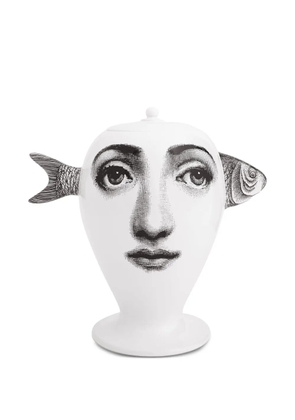 Fornasetti Pesce vase - White
