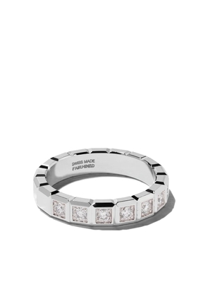Chopard 18kt white gold Ice Cube diamond ring - Silver