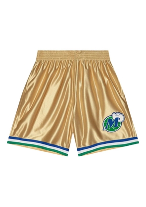 Mitchell & Ness x NBA Dallas Mavericks 1998 75th Swingman shorts - Gold
