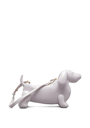 Thom Browne Hector pebbled leather shoulder bag - Pink