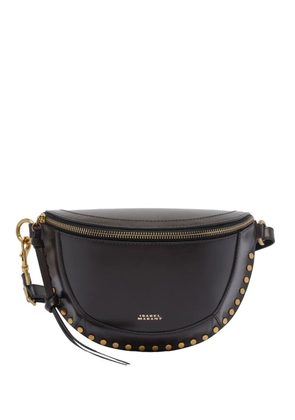 ISABEL MARANT half-moon studded belt bag - Brown