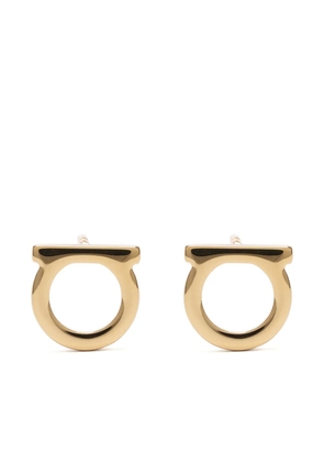 Ferragamo Gancini stud earrings - Gold