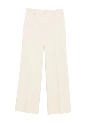 P.A.R.O.S.H. corduroy straight-leg trousers - Neutrals