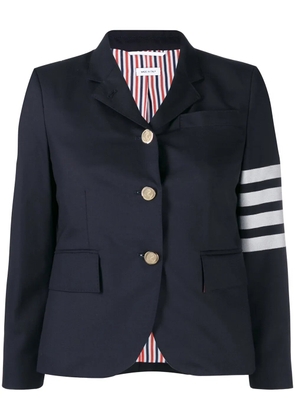 Thom Browne 4-Bar plain weave suiting jacket - Blue