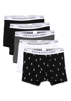 Polo Ralph Lauren logo-waistband boxers (pack of five) - Black