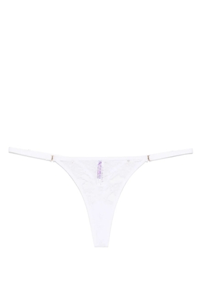 Maison Close Flashback mini thong - White