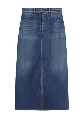 Weekend Max Mara Zarelia denim midi skirt - Blue