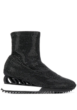 Le Silla Queen Burma sneaker boots - Black