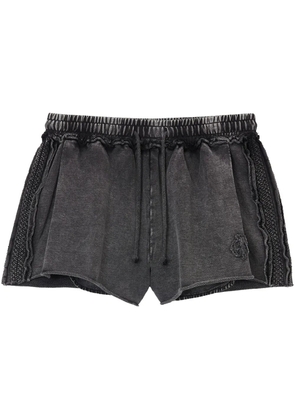 Musium Div. cotton shorts - Black