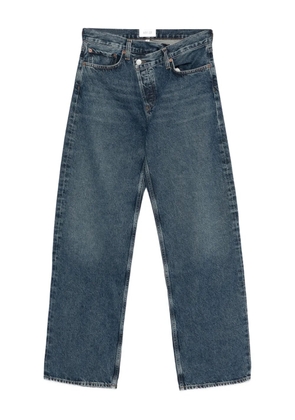 AGOLDE button-fastening jeans - Blue