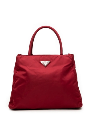 Prada Pre-Owned 2000-2013 Tessuto tote bag - Red