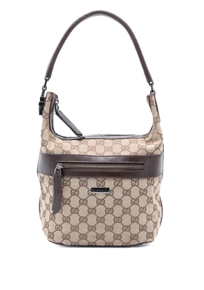Gucci Pre-Owned 2000-2015 GG Canvas shoulder bag - Brown