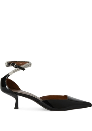 Giuseppe Zanotti 50mm ELENIE crystal-embellished pumps - Black