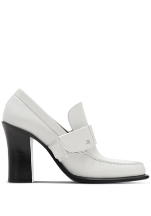 Burberry London Shield high-heel pumps - White