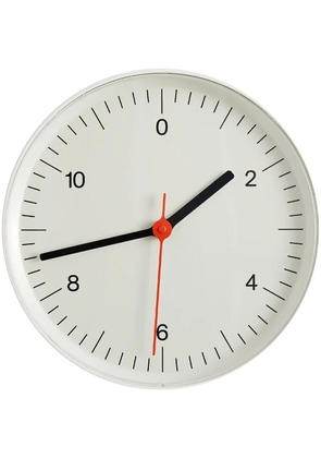 HAY aluminium Wall Clock - White
