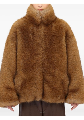 MSGM long-sleeve jacket - Brown