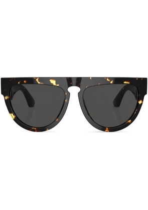 Burberry Eyewear tortoiseshell-effect round-frame sunglasses - Brown