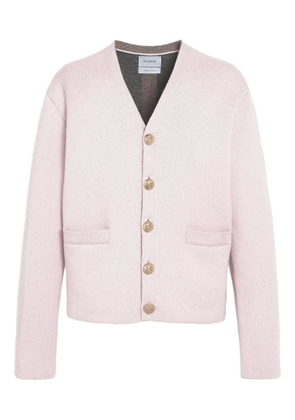 Barrie V-neck button cardigan - Pink