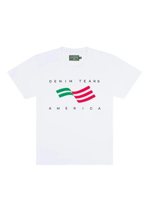 Denim Tears America Sportswear graphic-print T-shirt - White