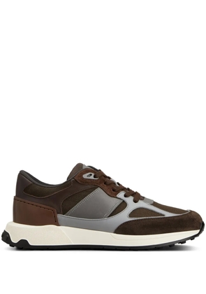 Tod's panelled sneakers - Brown