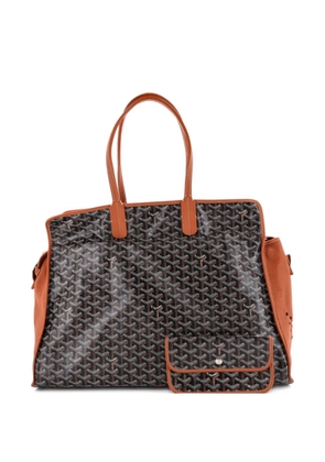 Goyard Pre-Owned Hardy Pet Carrier Coated Canvas GM shoulder bag - Brown