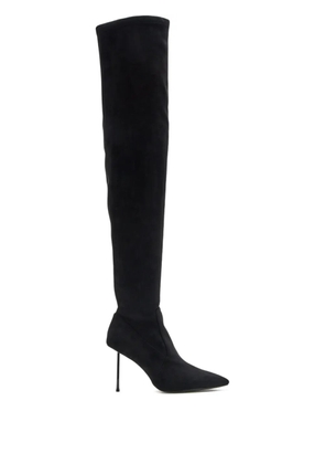 Femme La Jameson pointed-toe boots - Black
