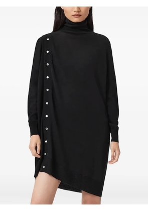 AllSaints Umi roll-neck mini dress - Black