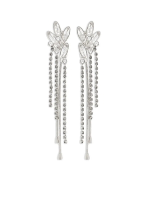 Lanvin crystal-embellished earrings - Silver