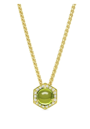 LILY GABRIELLA 18kt yellow gold Hex diamond necklace