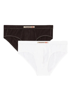 Diesel Andy cotton briefs (pack of two) - White
