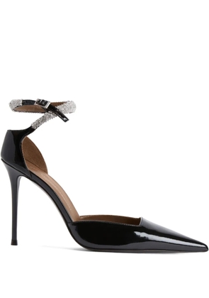Giuseppe Zanotti 105mm ELENIE crystal-embellishment pumps - Black