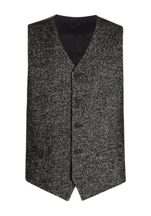 Dolce & Gabbana herringbone sleeveless waistcoat - Grey