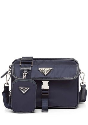 Prada Re-Nylon pouch crossbody bag - Blue