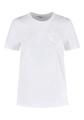 Max Mara logo-detail T-shirt - White