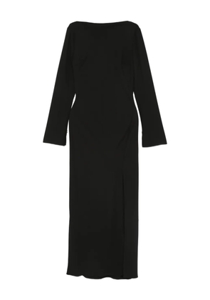 Patrizia Pepe side-slit dress - Black