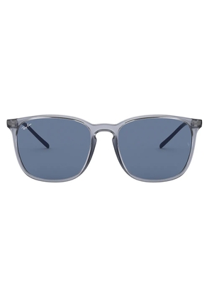 Ray-Ban RB4387 round-shaped sunglasses - Blue