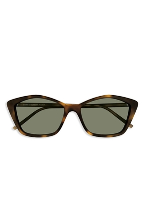 Saint Laurent Eyewear cat-eye sunglasses - Brown