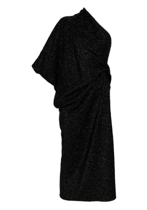 The Row Dorota midi dress - Black