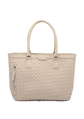 Officine Creative leather tote bag - Neutrals