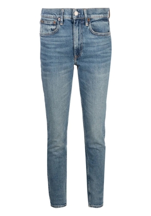 Polo Ralph Lauren stonewashed cotton skinny jeans - Blue