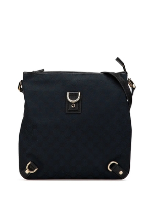 Gucci Pre-Owned 2000-2015 GG Canvas Abbey D Ring crossbody bag - Black